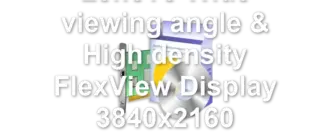 Lenovo Wide viewing angle & High density FlexView Display 3840x2160