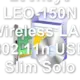 Leoxsys LEO-150N Wireless LAN 802.11n USB Slim Solo