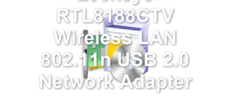 Leoxsys RTL8188CTV Wireless LAN 802.11n USB 2.0 Network Adapter