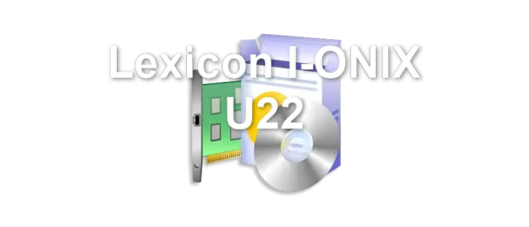 Lexicon I-ONIX U22