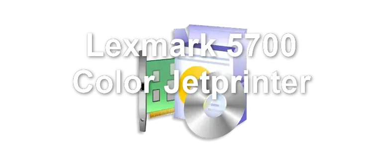 Lexmark 5700 Color Jetprinter
