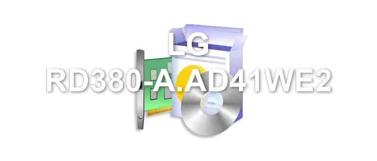 LG RD380-A.AD41WE2