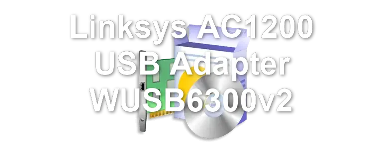 Linksys AC1200 USB Adapter WUSB6300v2