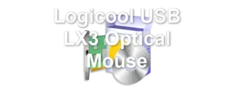 Logicool USB LX3 Optical Mouse
