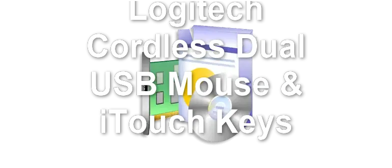 Logitech Cordless Dual USB Mouse & iTouch Keys