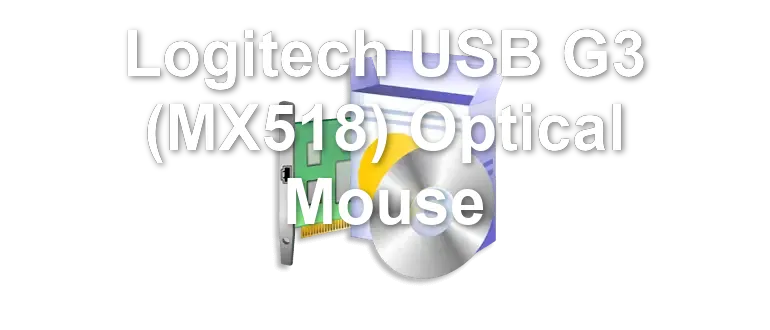 Logitech USB G3 (MX518) Optical Mouse
