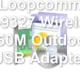 Loopcomm LP-9327 Wireless 150M Outdoor USB Adapter
