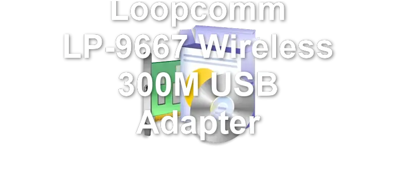Loopcomm LP-9667 Wireless 300M USB Adapter