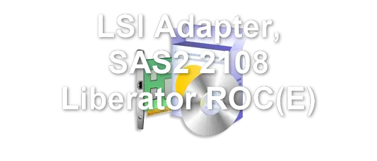 LSI Adapter, SAS2 2108 Liberator ROC(E)