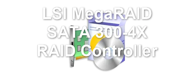 LSI MegaRAID SATA 300-4X RAID Controller