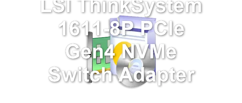 LSI ThinkSystem 1611-8P PCIe Gen4 NVMe Switch Adapter