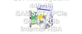 LSI ThinkSystem 440-16i SAS/SATA PCIe Gen4 12Gb Internal HBA