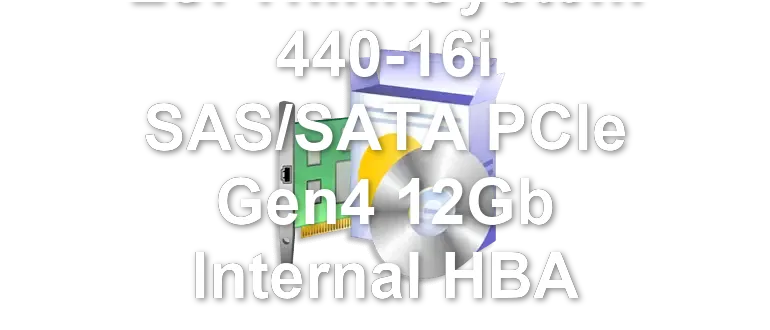 LSI ThinkSystem 440-16i SAS/SATA PCIe Gen4 12Gb Internal HBA