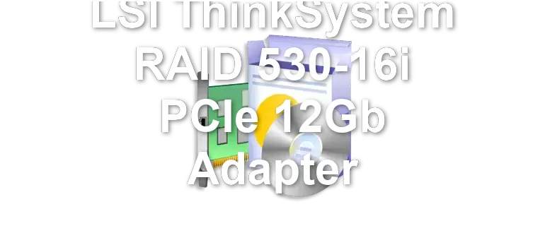LSI ThinkSystem RAID 530-16i PCIe 12Gb Adapter