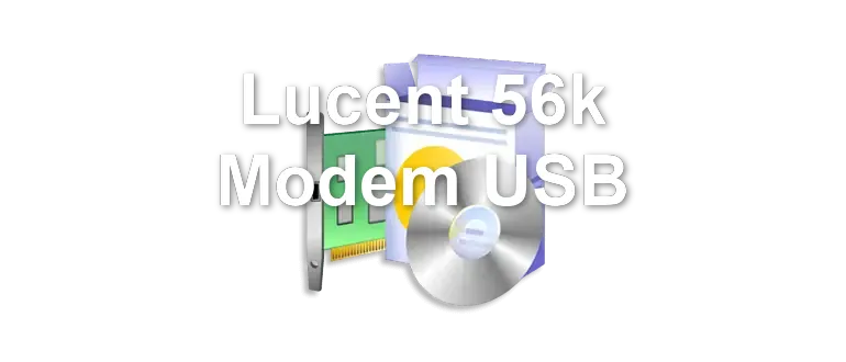 Lucent 56k Modem USB