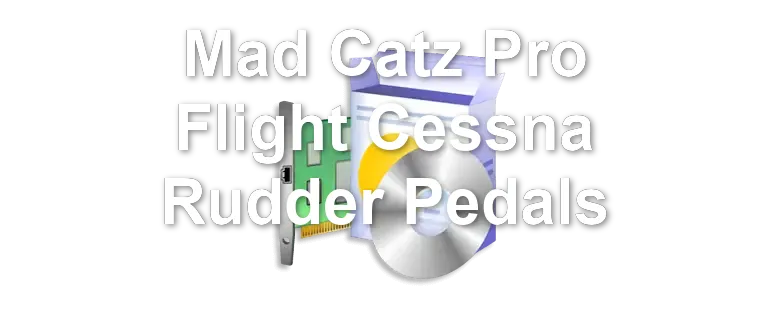 Mad Catz Pro Flight Cessna Rudder Pedals