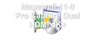 Magewell 11-0 Pro Capture Dual HDMI 4K+