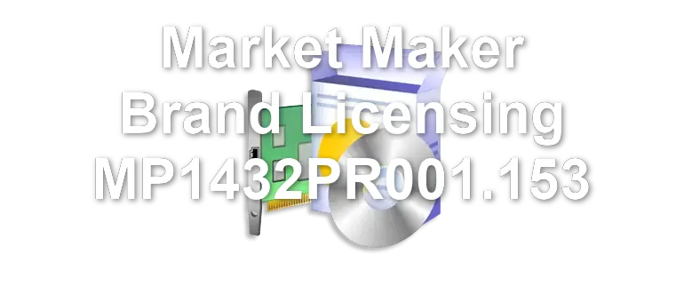 Market Maker Brand Licensing MP1432PR001.153