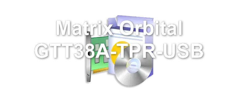 Matrix Orbital GTT38A-TPR-USB