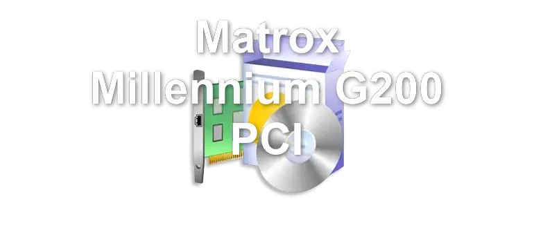 Matrox Millennium G200 PCI