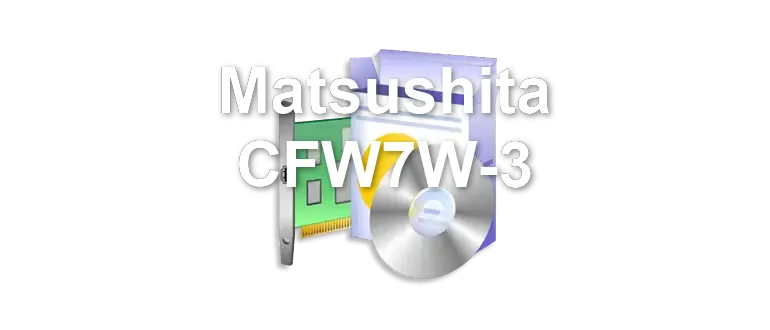 Matsushita CFW7W-3