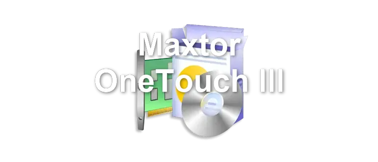 Maxtor OneTouch III