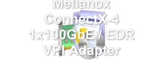 Mellanox ConnectX-4 1x100GbE / EDR VPI Adapter