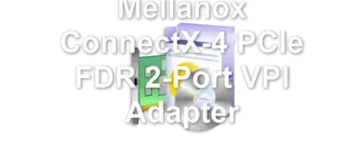 Mellanox ConnectX-4 PCIe FDR 2-Port VPI Adapter