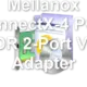 Mellanox ConnectX-4 PCIe FDR 2-Port VPI Adapter