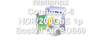 Mellanox ConnectX-6 HDR/200GbE 1p Socket Dir SD650