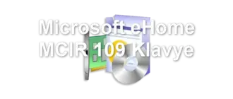 Microsoft eHome MCIR 109 Klavye