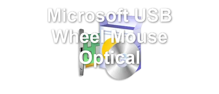Microsoft USB Wheel Mouse Optical