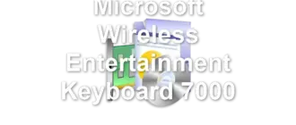 Microsoft Wireless Entertainment Keyboard 7000