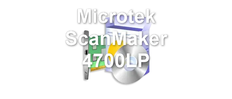 Microtek ScanMaker 4700LP