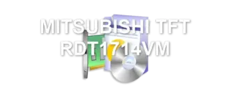 MITSUBISHI TFT RDT1714VM