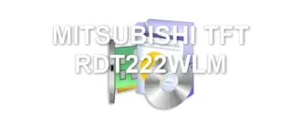 MITSUBISHI TFT RDT222WLM