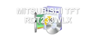 MITSUBISHI TFT RDT233WLX