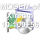 MODEM of Xircom 10-100+56