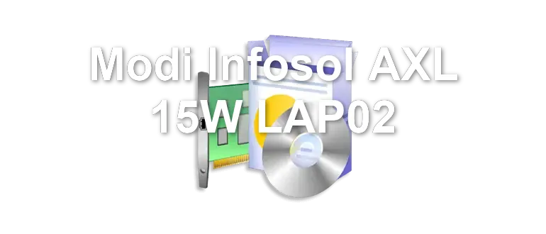 Modi Infosol AXL 15W LAP02
