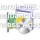 Motorola 802.11n Dualband USB Wireless Adapter