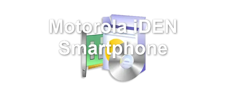 Motorola iDEN Smartphone