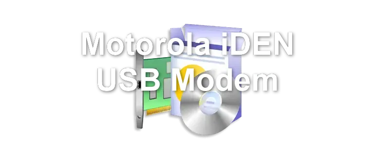 Motorola iDEN USB Modem