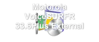 Motorola VoiceSURFR 33.6Plus External