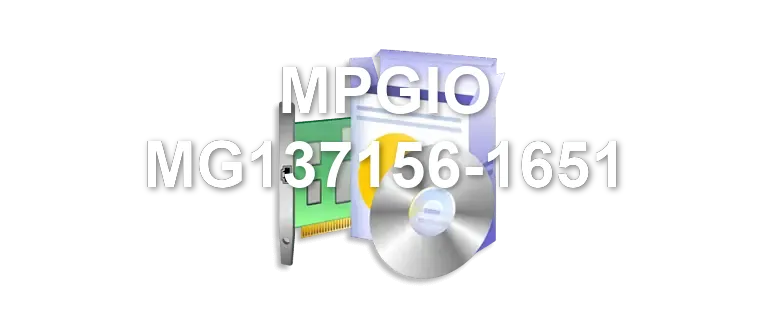 MPGIO MG137156-1651