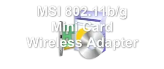 MSI 802.11b/g Mini Card Wireless Adapter