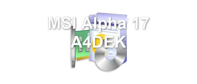 MSI Alpha 17 A4DEK