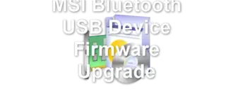 MSI Bluetooth USB Device Firmware Upgrade