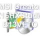 MSI Creator Z16HXStudio B13VFTO