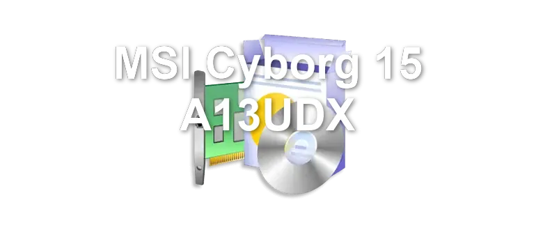 MSI Cyborg 15 A13UDX