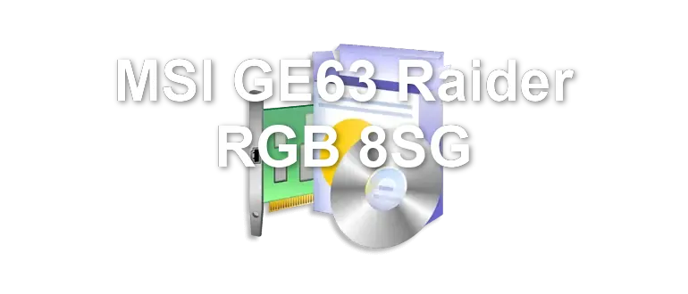 MSI GE63 Raider RGB 8SG